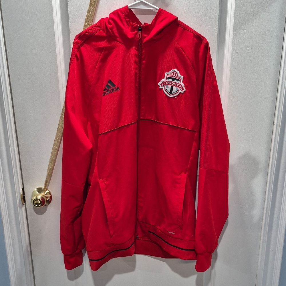 Adidas TFC Red Full-Zip Jacket